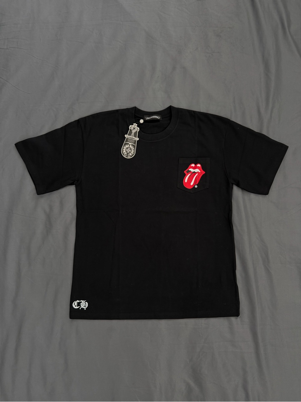Chrome Hearts Rolling Stones Black Tee